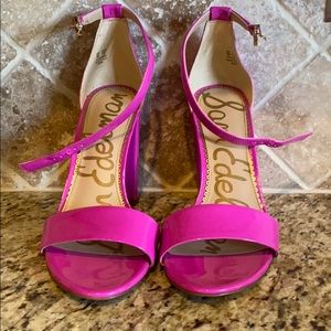 Sam Edelman Fuschia Heels